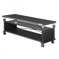 【激安】バウヒュッテ/昇降式テレビ台（モニタースタンド）/幅1000mm (BHV-1000H)   