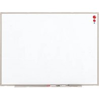 【激安】壁掛けホワイトボード/無地 幅600×高456mm(ES-14)