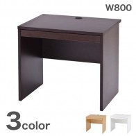 【激安】木製デスク 引出し1つ付き／幅800mm（Z-RFPLD0860-2D）
