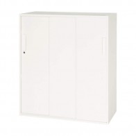 【激安】ライオン/スチール3枚引戸型(下置専用)／奥400mm(V940-11TS)