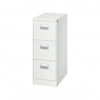 【激安】ライオン/ファイリングキャビネットA4サイズ3段／高1015mm(A4-3W)