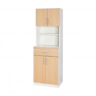 【激安】SEIKO/木製オフィスキッチン／幅600mm(OKW-618K-PM)