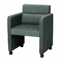 【激安】弘益/キャスターチェア/幅590mm(ZC-590)