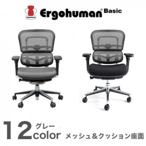 【激安】エルゴヒューマン ベーシック／ロータイプ（EH-LAM/EH-LBM）